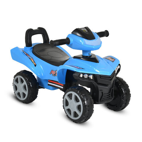 EKR No Fear lábbal hajtós Quad, fény és hanghatásokkal 25 kg-ig kék (NOFEARQUADKEK) 