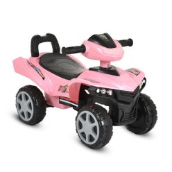   EKR No Fear lábbal hajtós Quad, fény és hanghatásokkal 25 kg-ig pink (NOFEARQUADPINK)