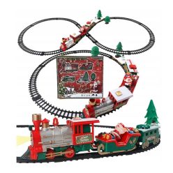   Jin Hong Xin Toys elemes Karácsonyi kisvasút 22 részes (NOJHX6679) (1925)