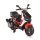 EKR Rimini elektromos segédkerekes gyermekrobogó piros (RIMINIROBOGOPIROS)