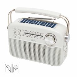   CG Sal napelemes Bluetooth hordozható rádió és zenelejátszó (RPR9) 