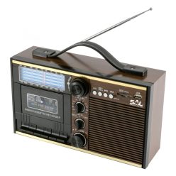   CG Sal retro kazettás rádió, multimédia lejátszó (RRT11B)