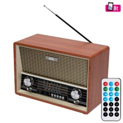   CG Sal távirányítós retro táskarádió, multimédia lejátszó (RRT4B) 