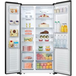   Hisense Side by Side hűtő-fagyasztószekrény 519 liter (RS677N4BFD) 