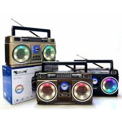   Golon Bluetooth hordozható rádió és zenelejátszó több színben (RX750D)