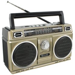  Golon napelemes Bluetooth hordozható rádió és zenelejátszó (RX750SD)