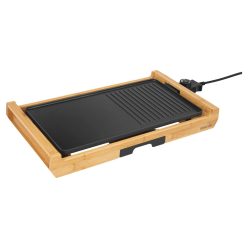   CG Sencor bambusz keretes elektromos asztali grillsütő 1800 W (SBG206BK)