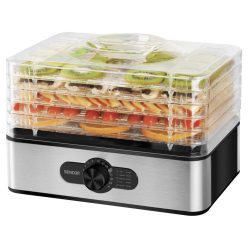 CG Sencor gyümölcsaszaló 5 tálcás 240 W (SFD950SS) 