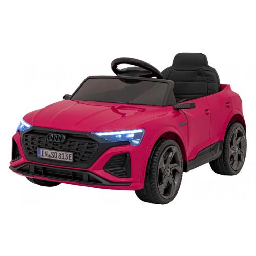 EKR Audi SQ8 1 személyes elektromos gyermek kisautó sötét rózsaszín (SQ8)