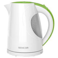   CG Sencor elektromos vízforraló 1,5 liter Fehér, zöld (SWK1511GR) 