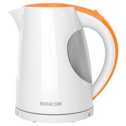   CG Sencor elektromos vízforraló 1,5 liter Fehér, narancssárga (SWK1513OR) 