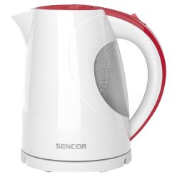   CG Sencor elektromos vízforraló 1,5 liter Fehér, piros (SWK1515RD)