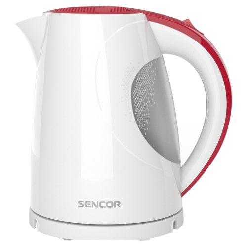 CG Sencor elektromos vízforraló 1,5 liter Fehér, piros (SWK1515RD)