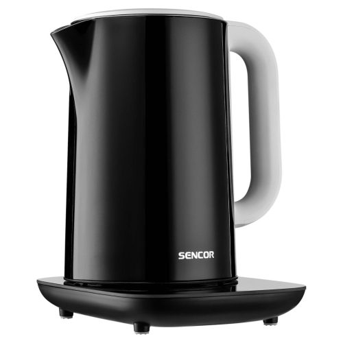 CG Sencor elektromos duplafalú vízforraló hőfokszabályzóval 1,5 liter (SWK1592BK) 