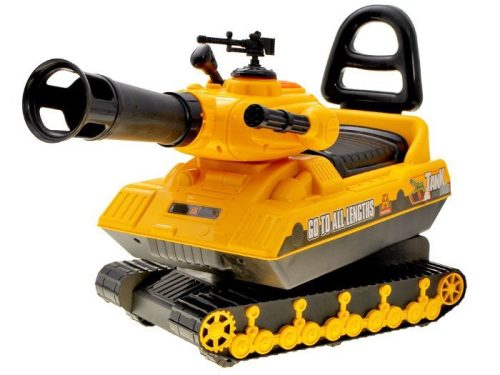 EKR lábbal hajtós golyó kilövős tank bilivel, kürttel 25 kg-ig sárga (TANKSARGA)