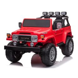   EKR Toyota Land Cruiser 4x4 2 személyes elektromos gyermek terepjáró piros (TOYOTAP)