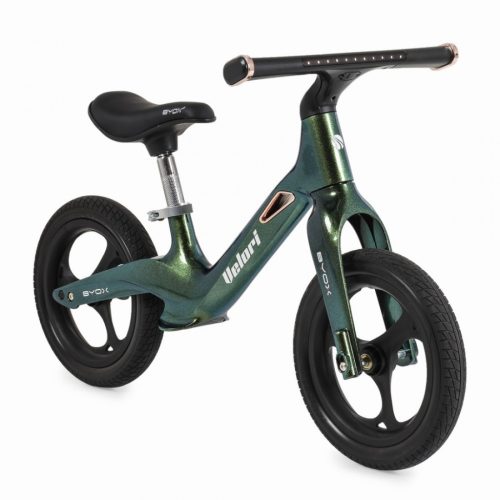 EKR Byox Velori gyermek futóbicikli 50 kg-ig metál zöld (VELORIBYOXMETALZOLD) 