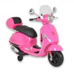   EKR Vespa 801 GTS Super elektromos segédkerekes gyermekmotor pink (VESPAGTSSUPERPINK)