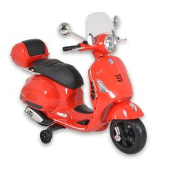   EKR Vespa 801 GTS Super elektromos segédkerekes gyermekmotor piros (VESPAGTSSUPERPIROS)