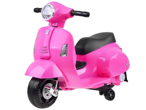 EKR Vespa Piaggio elektromos segédkerekes gyermekmotor pink (VESPAPIAGGIOPINK)
