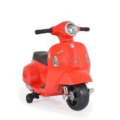   EKR Vespa Piaggio elektromos segédkerekes gyermekmotor piros (VESPAPIAGGIOPIROS)