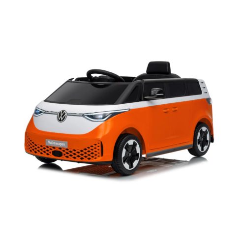 EKR Volkswagen ID BUZZ 1 személyes elektromos gyermek kisautó-kisbusz 25 kg-ig narancssárga (VOLKSWAGENIDBUZZNARANCS) 