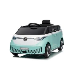    EKR Volkswagen ID BUZZ 1 személyes elektromos gyermek kisautó-kisbusz türkiz (VOLKSWAGENIDBUZZTURKIZ) Január 15-től rendelhető!