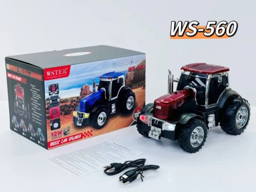 Wster traktor formájú Bluetooth zenelejátszó (WS560)