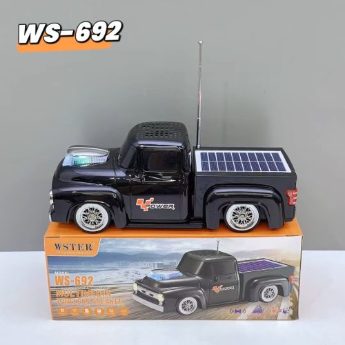 Wster Pickup autó formájú napelemes Bluetooth zenelejátszó (WS692)