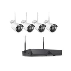   Wifi Full Kit HD 4 kamerás biztonsági rendszer vezeték nélküli (XM04X200)