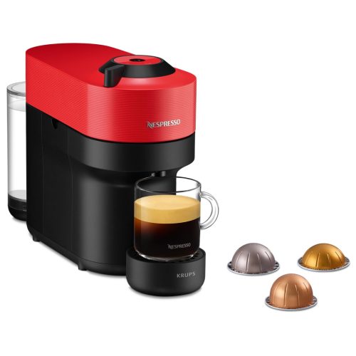 CG Nespresso by Krups Vertuo Pop kapszulás kávéfőző Piros 1500 W (XN920510)