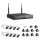 Full HD Wifis 8 kamerás biztonsági rendszer vezeték nélküli (XVR8X200) (AHD08100CX) (1581)